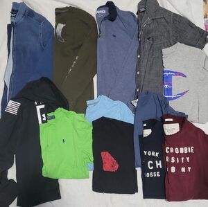 Bundle of Boys clothes. Tops and Bottoms Size 14/16.